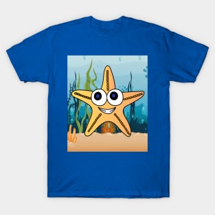 Colorful Funny Fish With Googly Eyes T-Shirt